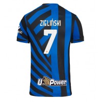 Koszulka piłkarska Inter Milan Piotr Zielinski #7 Strój Domowy 2024-25 tanio Krótki Rękaw